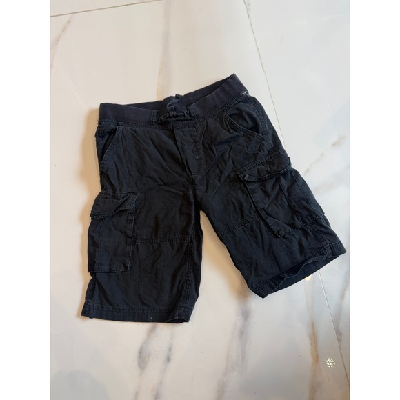 Epic Threads Other - Epic Threads Kids Black Cargo Shorts Cotton Elastic Waist‎ Drawstring Size S